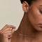 Diamond & Pearl Cluster Stacking Set in Solid White Gold-Astrid &amp; Miyu