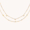 Cosmic Opal Necklace Stacking Set in Gold-Astrid &amp; Miyu