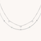 Cosmic Opal Necklace Stacking Set in Silver-Astrid &amp; Miyu