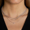 Essential Crystal Necklace Stacking Set in Silver-Astrid &amp; Miyu