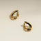Molten Hoops in Gold