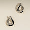 Molten Hoops in Silver-Astrid &amp; Miyu