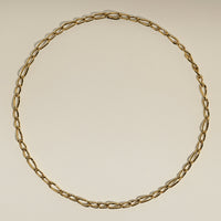 Infinite Slim Chain Necklace in Gold