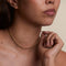 Infinite Slim Chain Necklace in Gold-Astrid &amp; Miyu