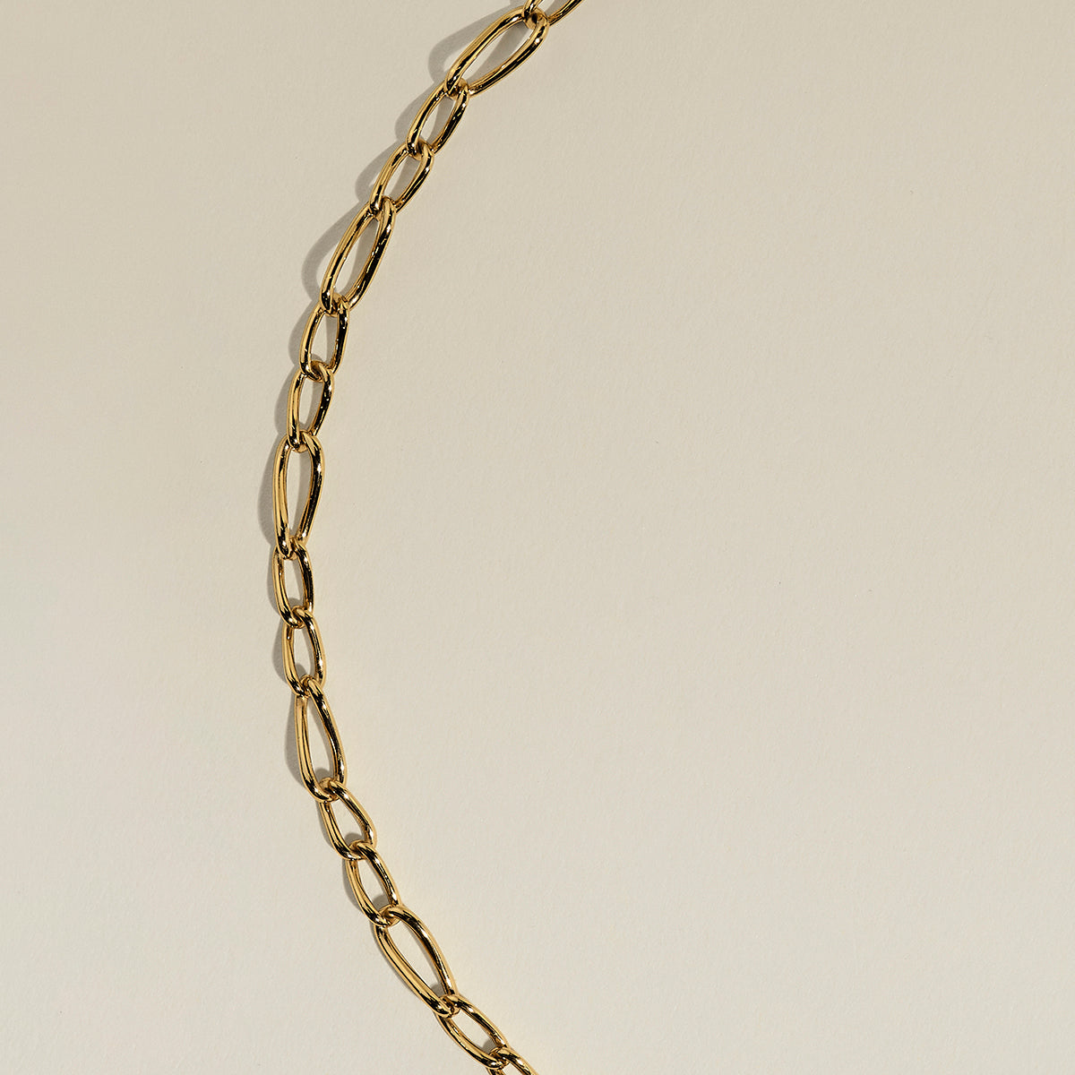 Infinite Slim Chain Necklace in Gold-Astrid &amp; Miyu