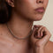 Infinite Slim Chain Necklace in Silver-Astrid &amp; Miyu