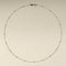 Mayfair Chain Necklace in Solid White Gold-Astrid &amp; Miyu