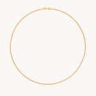 Essential Curb Chain Necklace in Gold-Astrid &amp; Miyu