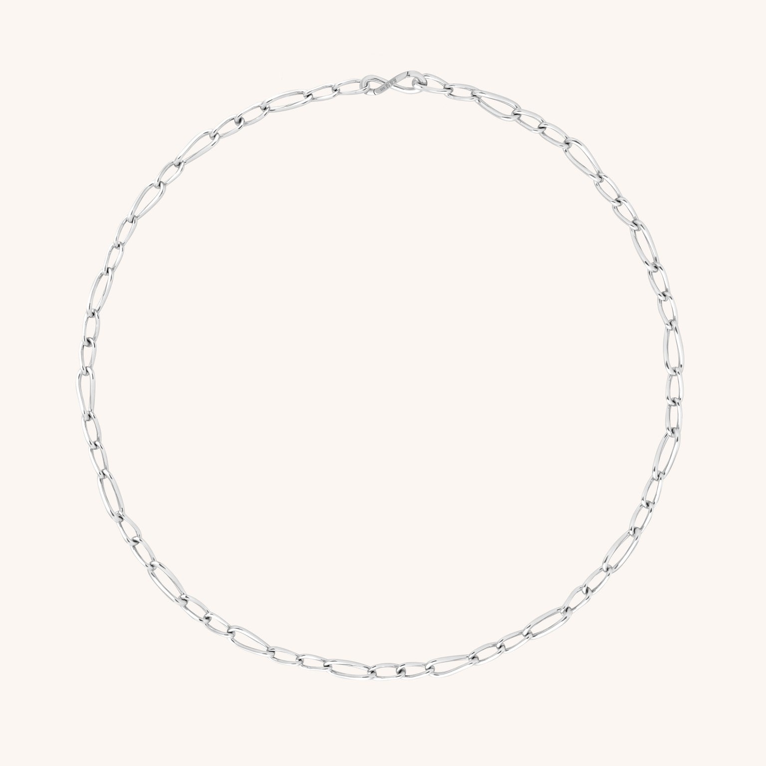 Charm Compatible Necklaces & Bracelets - Infinite Slim Chain Necklace in Silver - Chain Necklace - Astrid &amp; Miyu