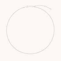 Charm Compatible Necklaces & Bracelets - Essential Rope Chain Necklace in Silver - Chain Necklace - Astrid &amp; Miyu