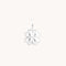Motif Charms - Clover Charm in 9k White Gold - Welding Charm - Astrid &amp; Miyu