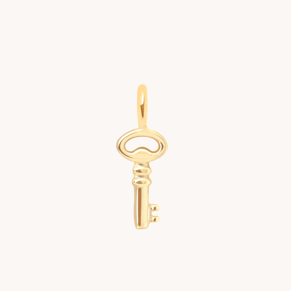 Motif Charms - Key Charm 9k Gold - Welding Charm - Astrid &amp; Miyu