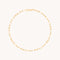 Piccadilly Chain Anklet in Solid Gold-Astrid &amp; Miyu