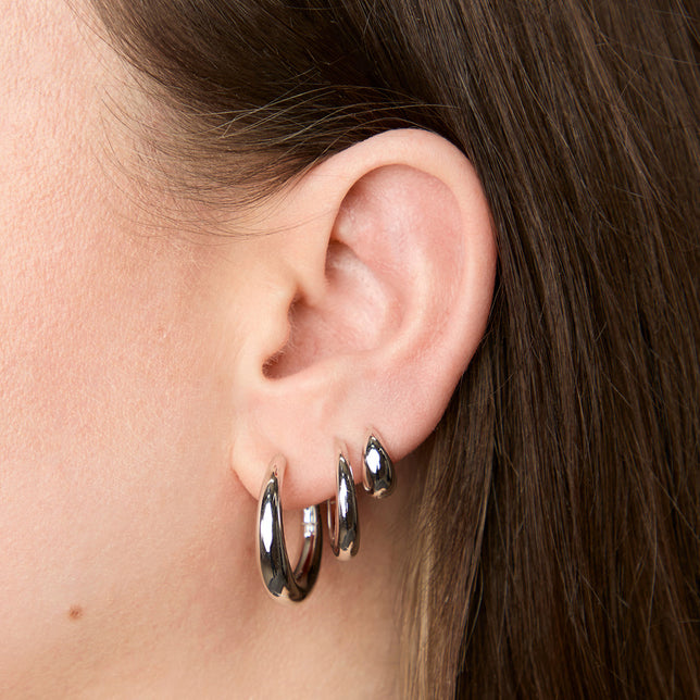 Bold Zodiacs & Zodiac Gift Sets - Dome Gift Set in Silver - Stacking Sets - Astrid & Miyu