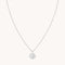 Cancer Zodiac Pendant Necklace in Silver