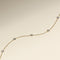 Floating Diamond Charm Bracelet in Solid Gold