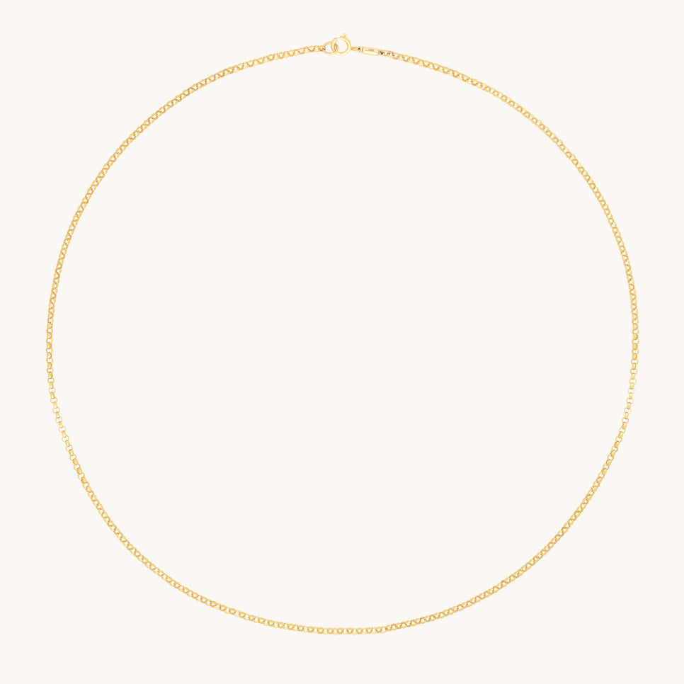 Chelsea Chain 14k Solid Gold Necklaces | Astrid & Miyu