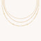 Essential Pearl Necklace Stacking Set in Gold-Astrid &amp; Miyu