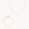 18k Rose Gold Plated Jewellery - Essential Crystal Gift Set in Rose Gold - Stacking Sets - Astrid &amp; Miyu