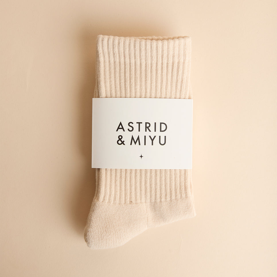 Socks in Pearl Blush-Astrid &amp; Miyu