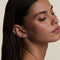 Diamond Pear Drop Stud in Solid White Gold-Astrid &amp; Miyu