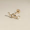 Diamond Constellation Piercing Stud in Solid Gold-Astrid &amp; Miyu
