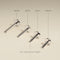 Diamond Constellation Piercing Stud in Solid White Gold-Astrid &amp; Miyu