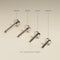 Seahorse Titanium Piercing Stud in Platinum-Astrid &amp; Miyu
