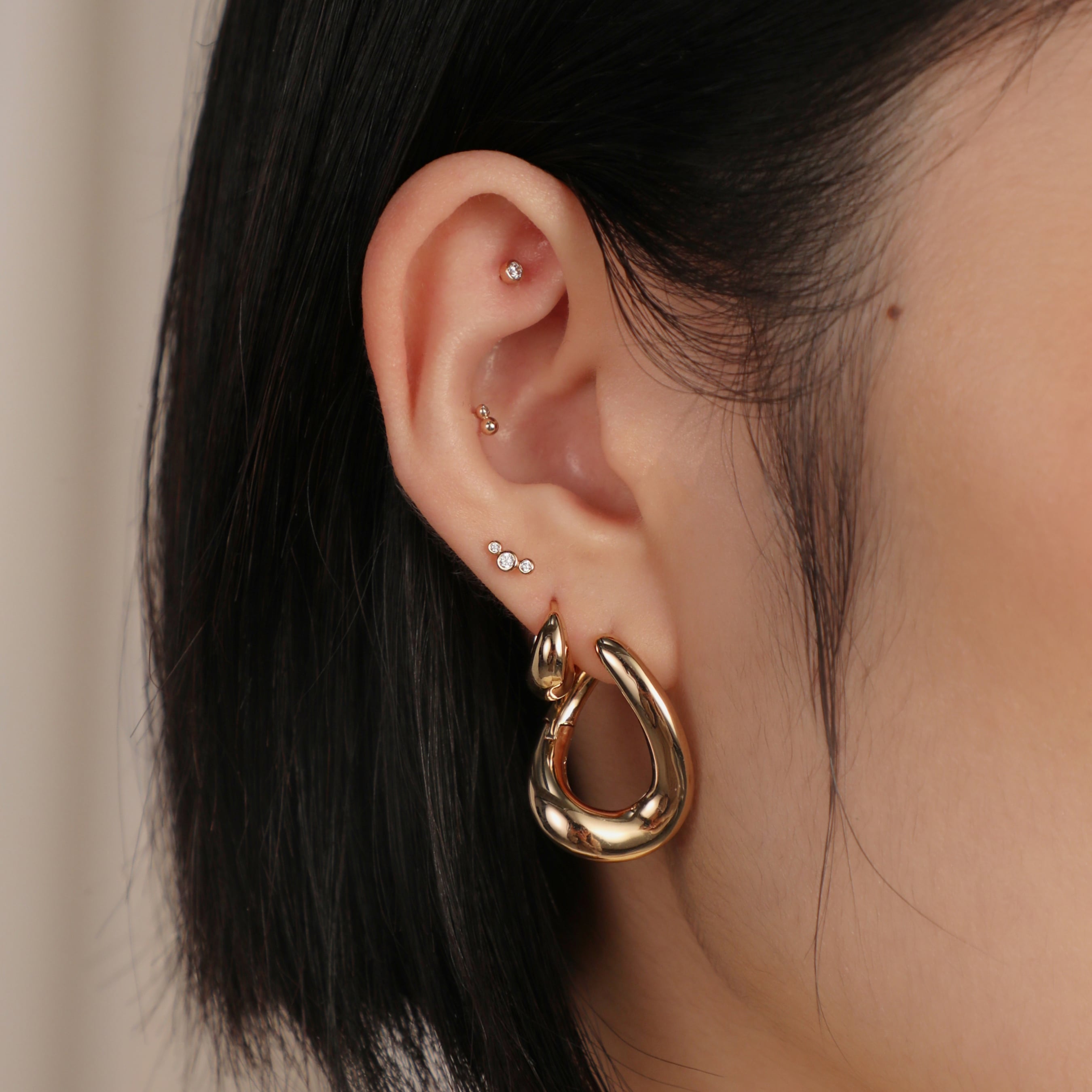 Kids Star Stud Earrings – Baby Gold