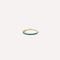 18k Gold Plated Jewellery - Turquoise Band Ring in Gold - Rings - Astrid &amp; Miyu