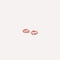 Navette Crystal Huggies in Rose Gold - Huggies - Astrid &amp; Miyu