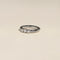 Diamond Triology Seamless Piercing Hoop in Solid White Gold-Astrid &amp; Miyu