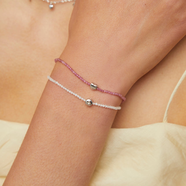 A&M Junior Collection - Heart Click Charm in 9k White Gold - Click Charm - Astrid & Miyu