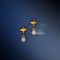 Cosmic Star Charm Studs Cracker in Gold-Astrid &amp; Miyu