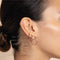 18k Rose Gold Plated Jewellery - Essential Small Hoops in Rose Gold - Hoop Earrings - Astrid &amp; Miyu