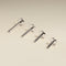 Piercing Post in Solid White Gold-Astrid &amp; Miyu