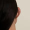 Piercing Post in Solid White Gold-Astrid &amp; Miyu
