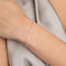 Chain Bracelets - Tennis Chain Bracelet in Silver - Chain Bracelet - Astrid &amp; Miyu