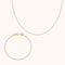 Bold Zodiacs & Zodiac Gift Sets - Tennis Chain Gift Set in Gold - Stacking Sets - Astrid &amp; Miyu