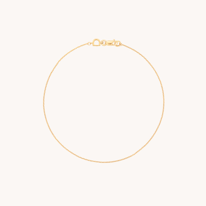 Angel Story Chain Bracelet in Solid Gold-Astrid &amp; Miyu