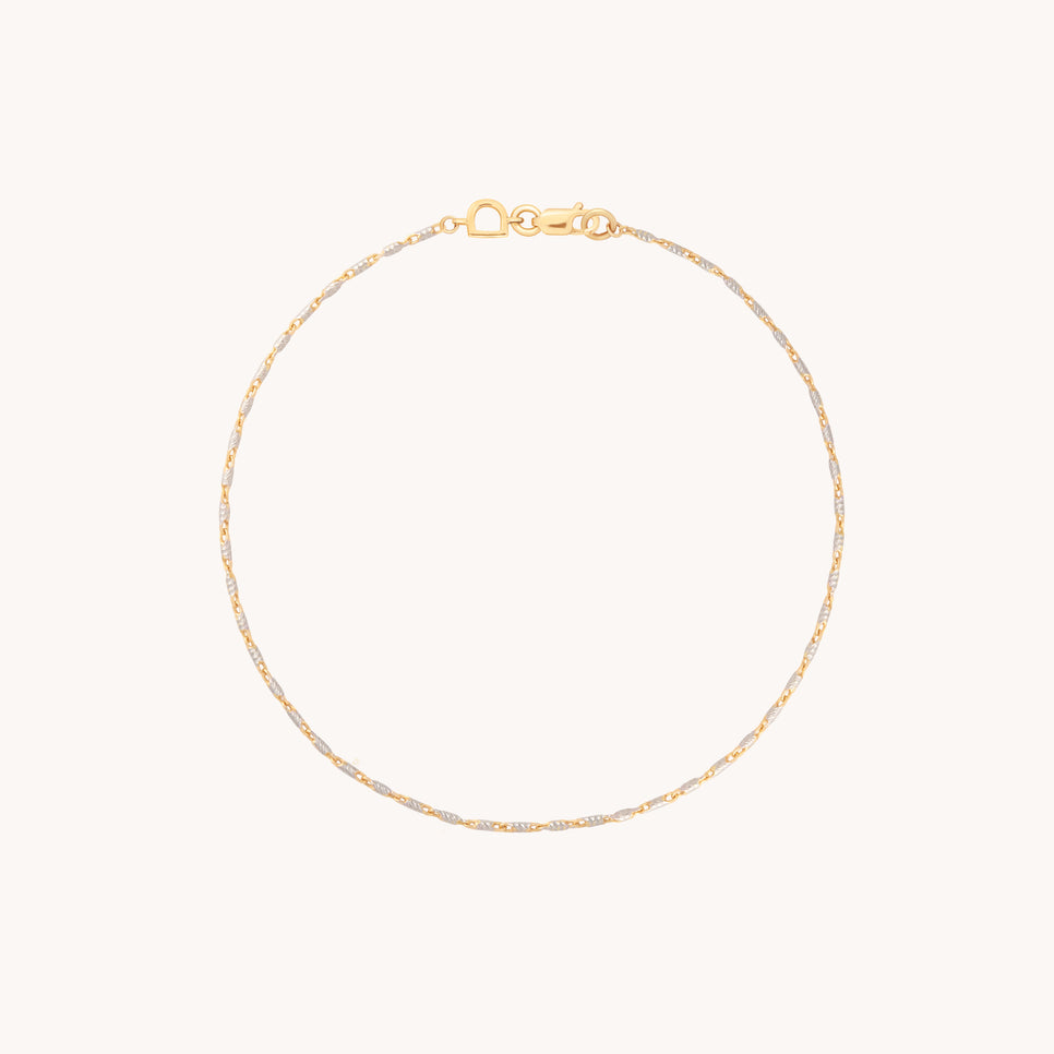 Carnaby Story Chain Bracelet in Mixed Metal-Astrid &amp; Miyu