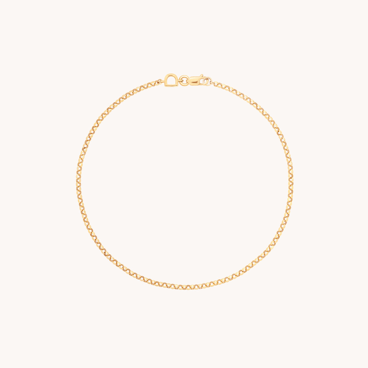 Chelsea 9k Gold Story Chain Bracelet | Astrid & Miyu Bracelets