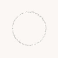 Piccadilly Story Chain Bracelet in Solid White Gold-Astrid &amp; Miyu