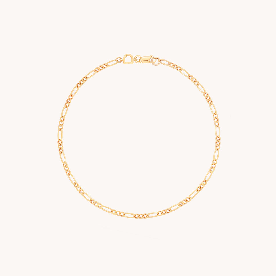 Soho Story Chain Bracelet in Solid Gold-Astrid &amp; Miyu