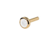 Diamond Stackback™ Post in Solid Gold