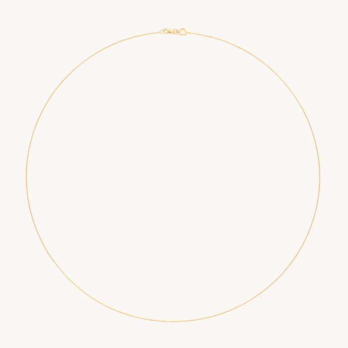 Angel Story Chain Necklace in Solid Gold-Astrid &amp; Miyu