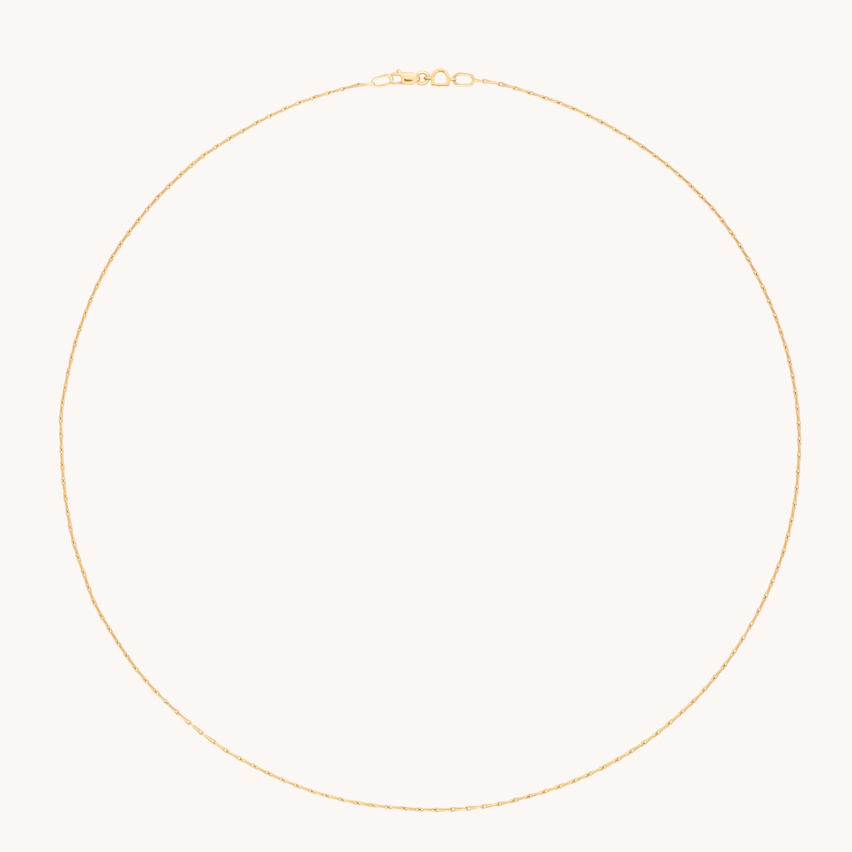 Marylebone Story Chain Necklace in Solid Gold-Astrid &amp; Miyu