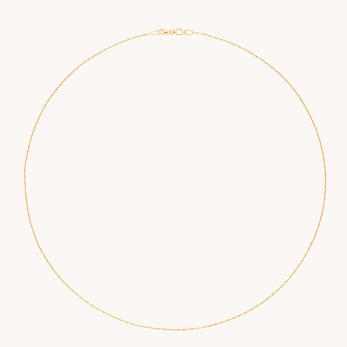 Marylebone Story Chain Necklace in Solid Gold-Astrid &amp; Miyu