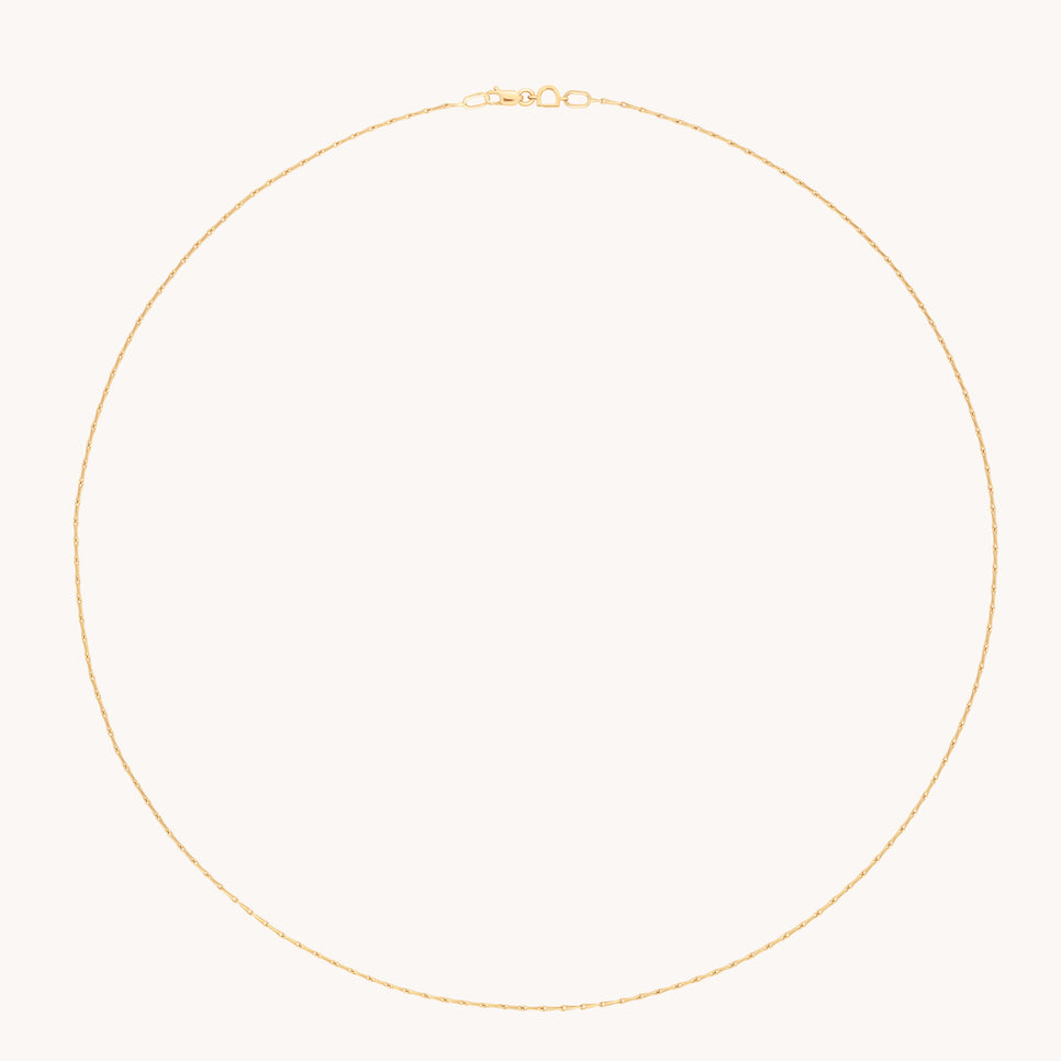 Marylebone Story Chain Necklace in Solid Gold-Astrid &amp; Miyu
