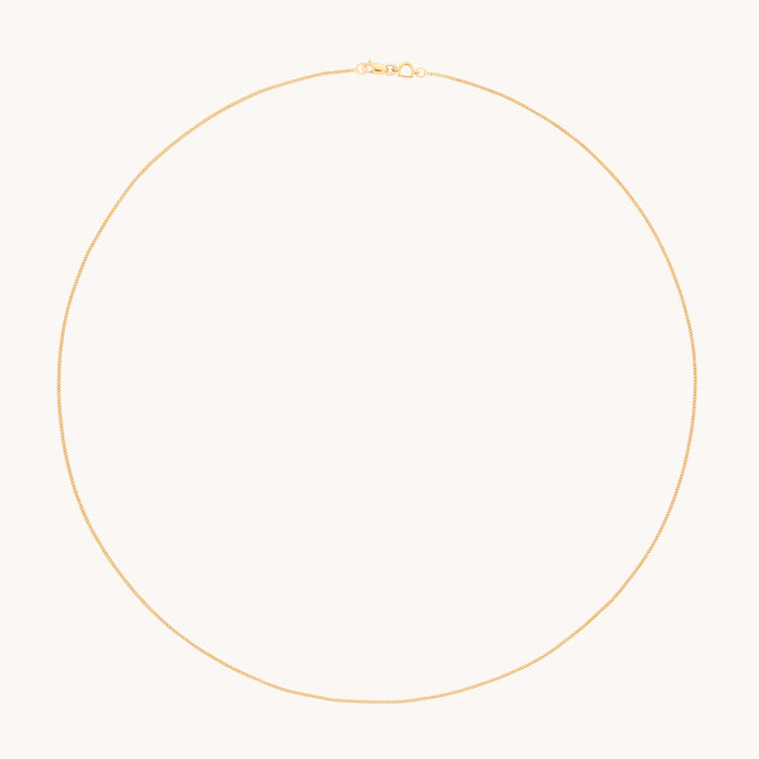 Miyu Story Chain Necklace in Solid Gold-Astrid &amp; Miyu